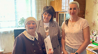 Свой солидный юбилей отмечает труженица тыла - Кутузова Мария Александровна, которой исполнилось 95 лет!